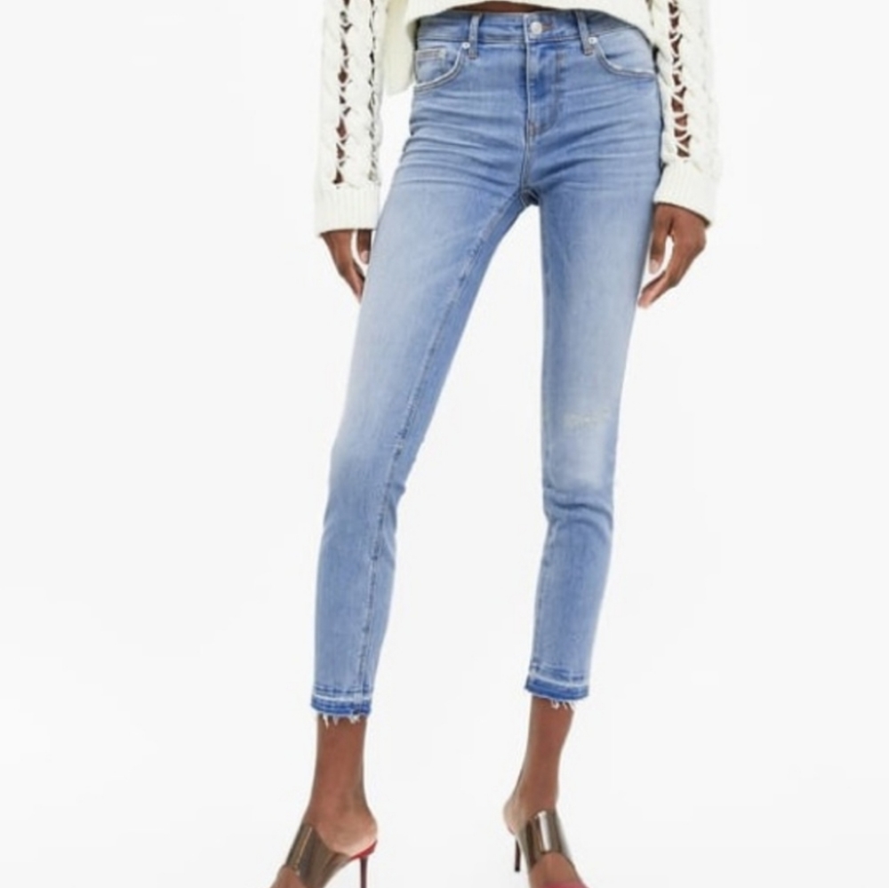 Zara premium denim crown skinny jeans
